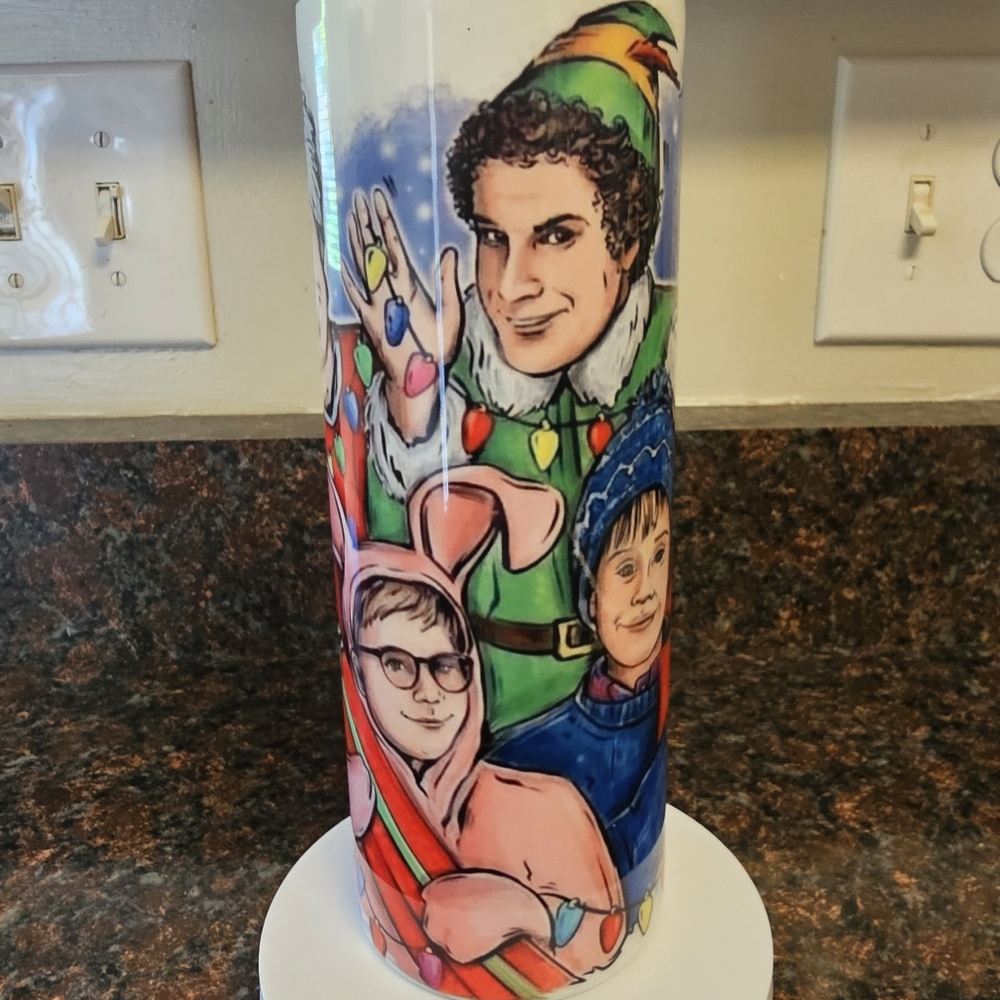 NEW! Christmas Movie Tumbler